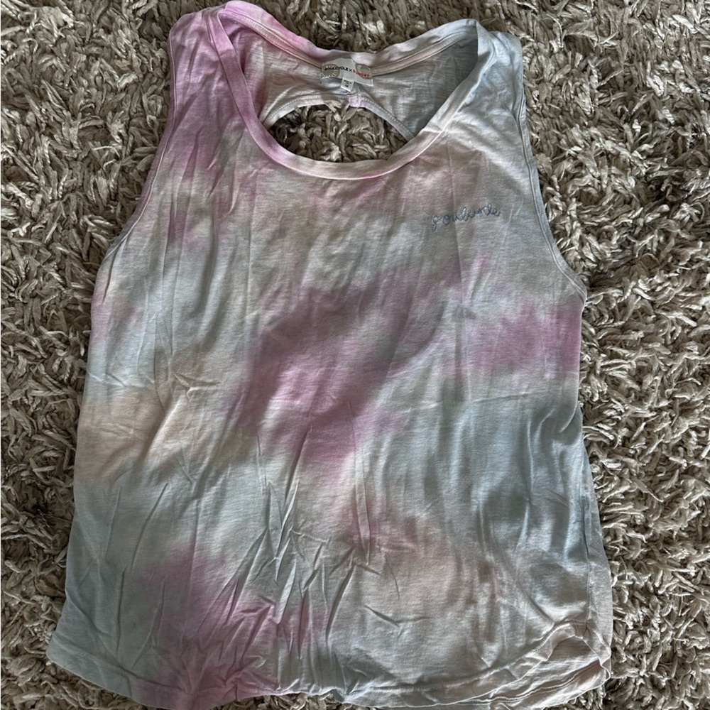 SoulCycle x Sundry Pastel Tie-Dye Tank Top